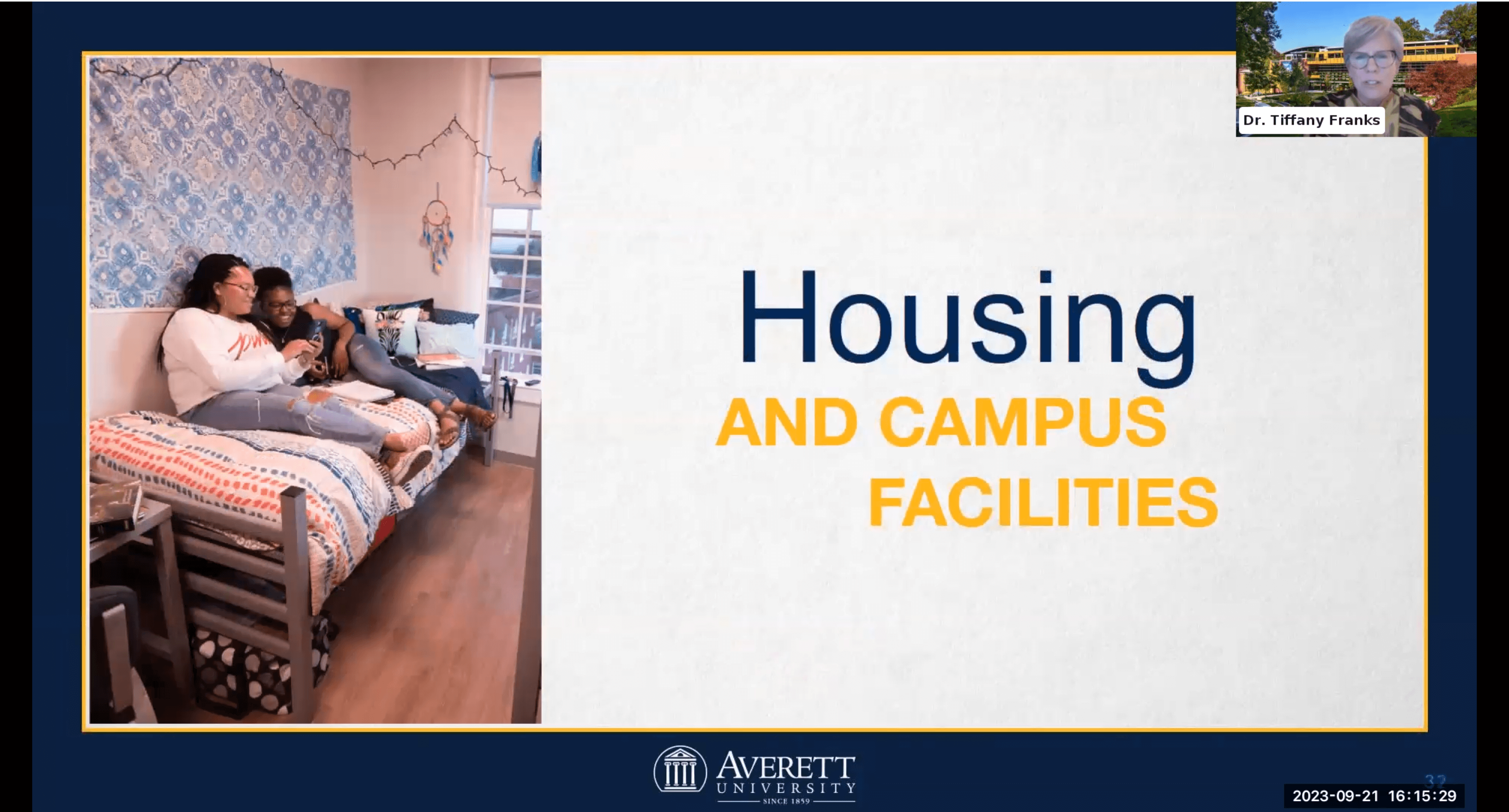 Learn about housing options and communities for first-year students, as well as parking availability